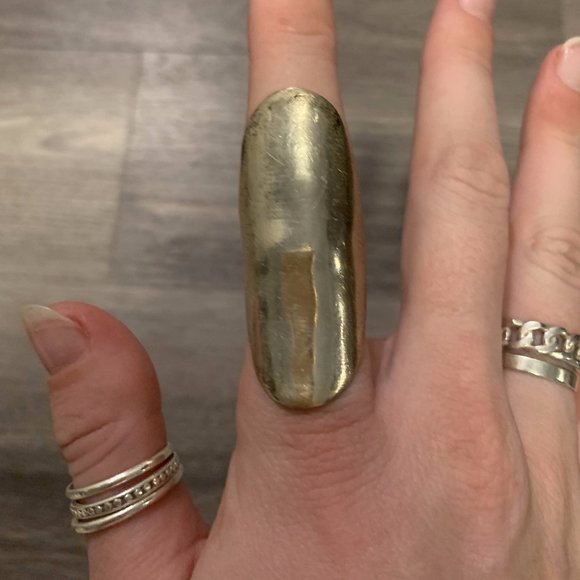 Statement Silver Ring - Picture 2 of 3